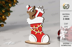 Christmas Stand Decors Bundle Laser Cut. Christmas Decor SVG Product Image 2