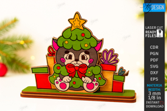 Christmas Stand Decor Laser Cut Bundle|Christmas Characters Product Image 10