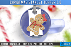Christmas Stanley Topper Laser Cut Bundle,Stanley Name Plate Product Image 6