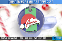 Christmas Stanley Topper Laser Cut | Stanley Cup Accessories Product Image 1