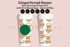 christmas starbucks 16oz hot cup tumbler wrap svg presized template for tumbler grande suitable for cricut and silhouette