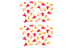 christmas starbucks 24oz cold cup tumbler wrap svg presized template for tumbler venti suitable for cutting machine or sublimation