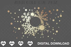 Christmas starbucks cup svg, venti cold cup svg wrap Product Image 3