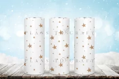 christmas stars skinny tumbler sublimation wrap with high resolution and transparant background are for 20oz and 30oz skinny tumbler