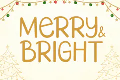 Christmas Starwish - A Christmas Display Font Product Image 5