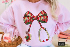 Preppy Christmas Nurse PNG Product Image 10