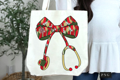 Preppy Christmas Nurse PNG Product Image 7
