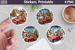 Christmas Sticker Bundle | Christmas Animals Sticker Product Image 5
