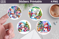 Christmas Sticker Bundle | Christmas Animals Sticker Product Image 4