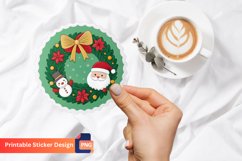 Christmas Sticker, Christmas Craft Sticker, Christmas Art Product Image 1