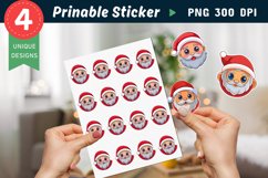Christmas Sticker Clipart Product Image 1