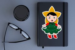 planner stickers, stickers silhouette, png svg cricut, minimalist flat art, christmas gift idea, Bundle, cute stickers, digital portraits, journal stickers, holiday stickers, sticker bundle, printable stickers, laptop stickers, scrapbook stickers, Laptop 