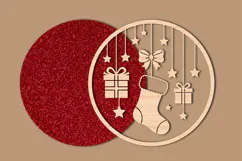 Christmas Tree Ornament SVG Product Image 2