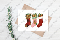 Christmas Stockings PNG Product Image 3