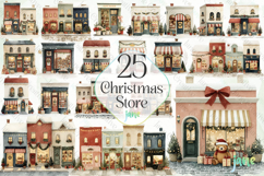 Christmas Store Sublimation Clipart Bundle Product Image 1