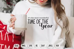 It's the most wonderful time of the year svg, christmas sublimation, christmas svg, christmas svg files, svg christmas shirts, christmas sign svg, holiday svg, christmas shirt, christmas, christmas ornament svg, christmas png, , 