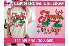 Christmas Sublimation PNG - Retro Holiday png Product Image 1