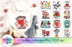 Christmas Sublimation Bundle | 12 Christmas Prints Product Image 1