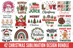 Christmas Sublimation Bundle, Christmas sublimation png Product Image 1