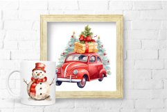 Christmas Sublimation Bundle Watercolor Christmas Clipart