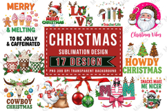 Christmas Sublimation Design Png Product Image 1