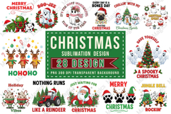 Christmas Sublimation Design, Funny Christmas PNG, Christmas Product Image 1