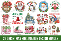 Christmas Sublimation Design Bundle Product Image 1