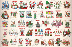 Christmas Sublimation Bundle | 130 Christmas PNG Designs Product Image 2