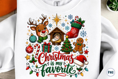 Christmas Is My Favorite PNG Product Image 1