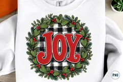 Christmas Joy Sublimation Design PNG Product Image 1