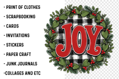 Christmas Joy Sublimation Design PNG Product Image 2