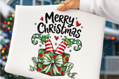 Christmas Sublimation Design Hand Drawn PNG Product Image 3