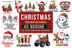 Christmas Sublimation Designs, Christmas sublimation Product Image 1