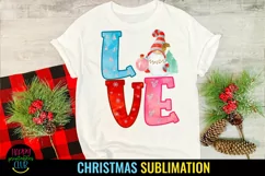 Christmas Gnome Love Sublimation I Holiday Sublimation Ideas