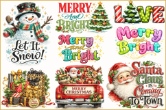 Christmas Sublimation PNG Designs,Christmas PNG Bundle Product Image 1