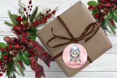 Christmas Round Sign | Christmas round ornament sublimation Product Image 2