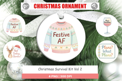 Ornament Christmas Survival Quotes Product Image 1