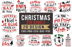 Christmas SVG Bundle | 20 Fun Christmas SVG Designs Product Image 1