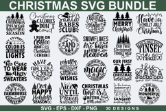 Christmas SVG Bundle - Christmas Design Product Image 1