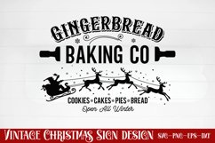 Gingerbread baking co cookies cakes pies bread open all wint Product Image 1