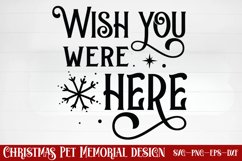 Wish you were here SVG Product Image 1