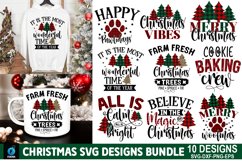 Christmas SVG Designs Bundle - Christmas SVG - Christmas Product Image 1
