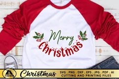 Christmas Ornament SVG Door Sign SVG Merry Christmas SVG Product Image 5