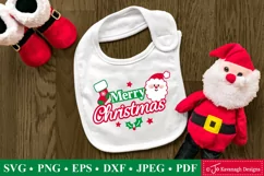 Merry Christmas SVG Design, Santa SVG Product Image 3