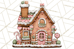 Christmas Sweets Wonderland Clipart, Holiday Candy PNG Product Image 5