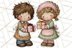 Christmas Sweets Wonderland Clipart, Holiday Candy PNG Product Image 2