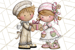 Christmas Sweets Wonderland Clipart, Holiday Candy PNG Product Image 4