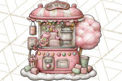 Christmas Sweets Wonderland Clipart, Holiday Candy PNG Product Image 4