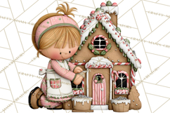 Christmas Sweets Wonderland Clipart, Holiday Candy PNG Product Image 2