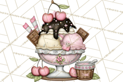 Christmas Sweets Wonderland Clipart, Holiday Candy PNG Product Image 3